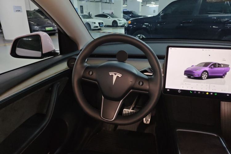 Used Tesla Model Y 2022 Revised Version Rear-Wheel Drive Steering Wheel
