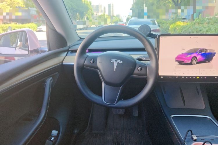 Used Tesla Model Y 2022 Revised Version Rear-Wheel Drive Steering Wheel