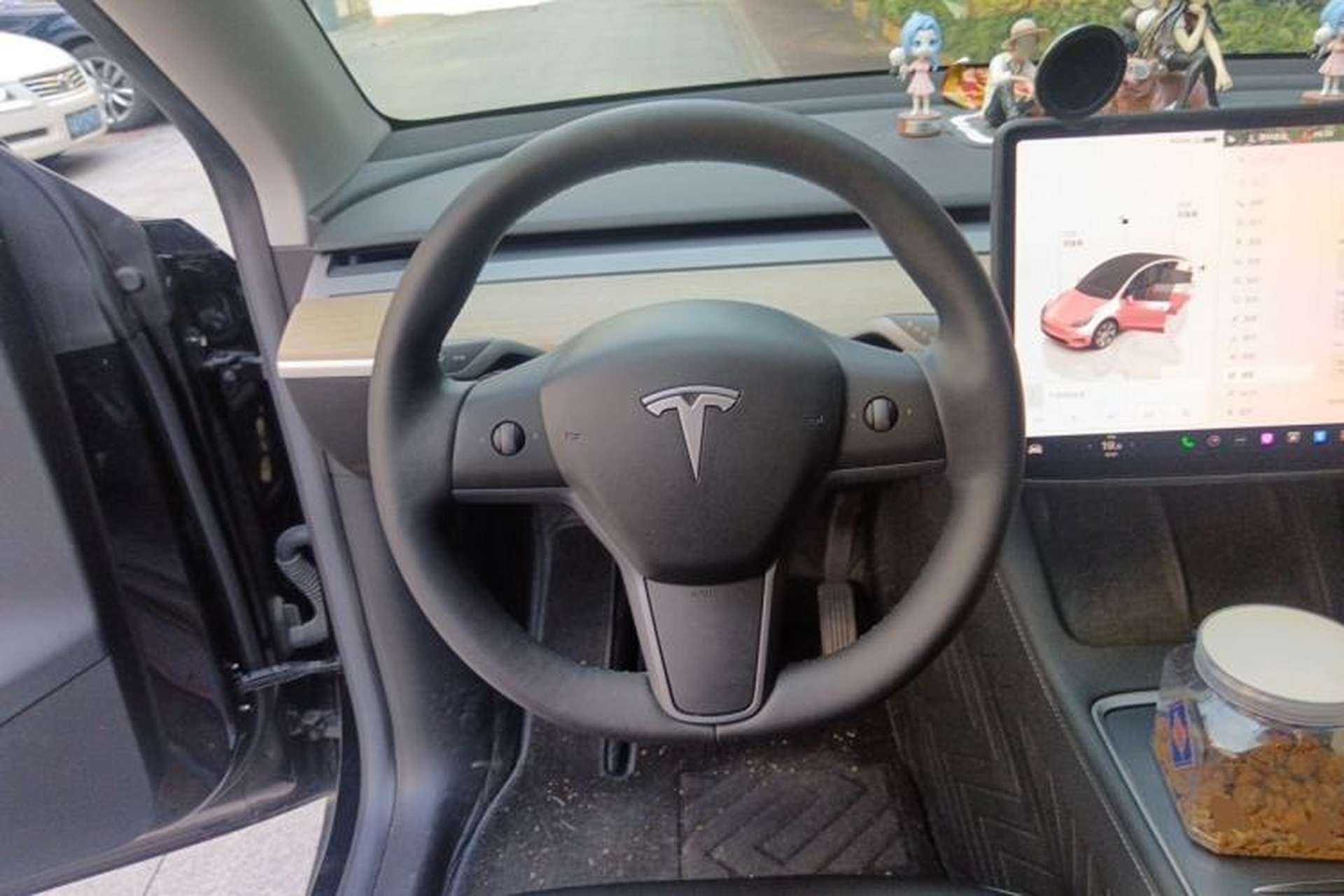 Used Tesla Model Y 2022 Revised Version Rear-Wheel Drive Steering Wheel