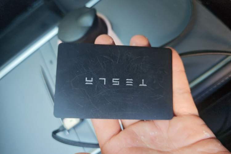 Used Tesla Model Y 2022 Revised Version Rear-Wheel Drive Vehicle Key