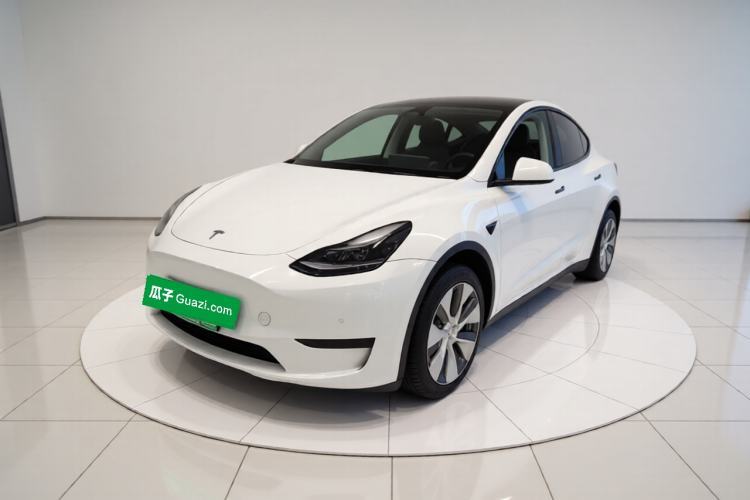 Used Tesla Model Y 2022 Rear-Wheel-Drive Version Guazi used car, China used car export, Used car for sale, Used Tesla cars, Cheapest cars for sale, Electric vehicle, New energy car