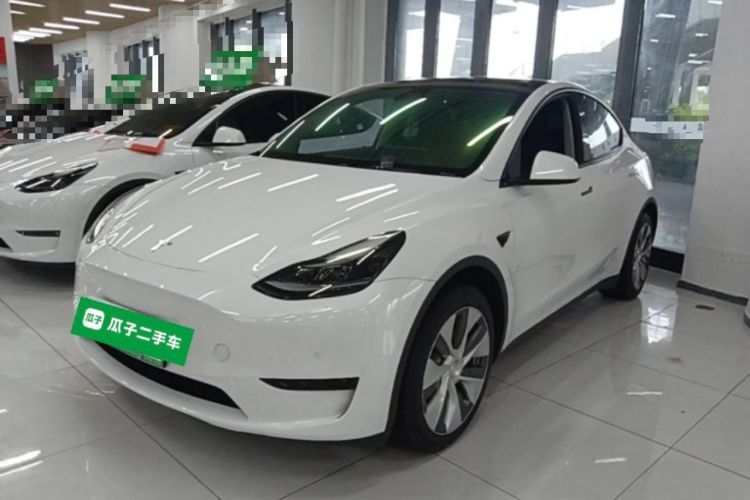 Used Tesla Model Y 2022 Rear-Wheel-Drive Version Guazi used car, China used car export, Used car for sale, Used Tesla cars, Cheapest cars for sale, Electric vehicle, New energy car