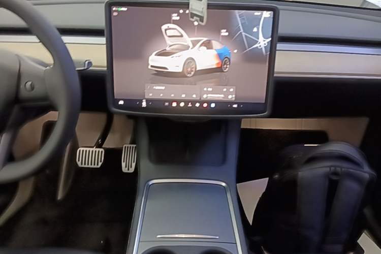 Used Tesla Model Y 2022 Revised Version Rear-Wheel Drive Audio And AC Panel