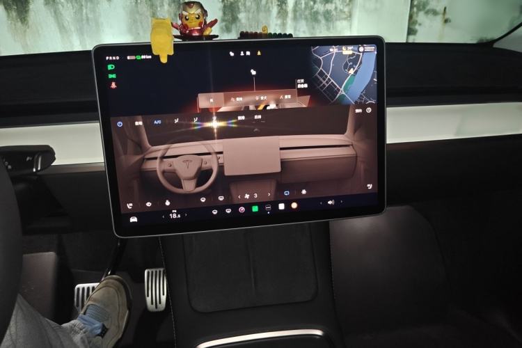Used Tesla Model Y 2022 Rear-Wheel-Drive Version Audio And AC Panel
