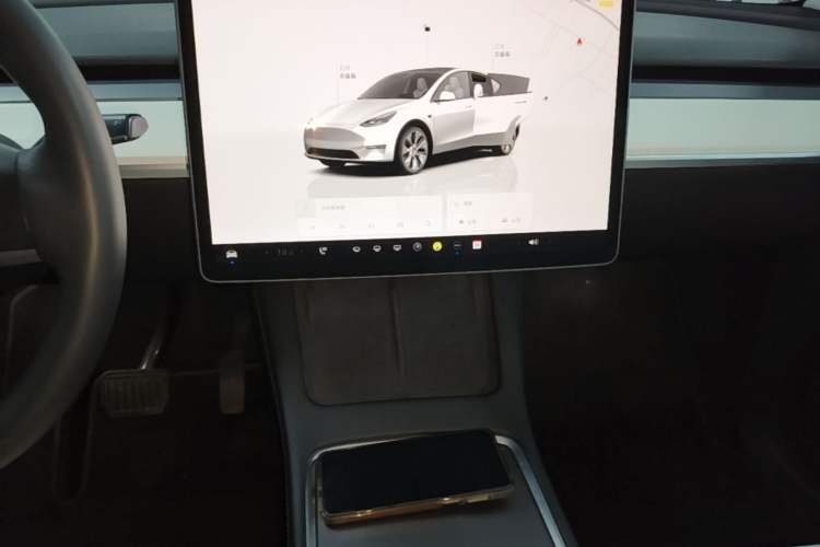 Used Tesla Model Y 2022 Revised Version Rear-Wheel Drive Audio And AC Panel