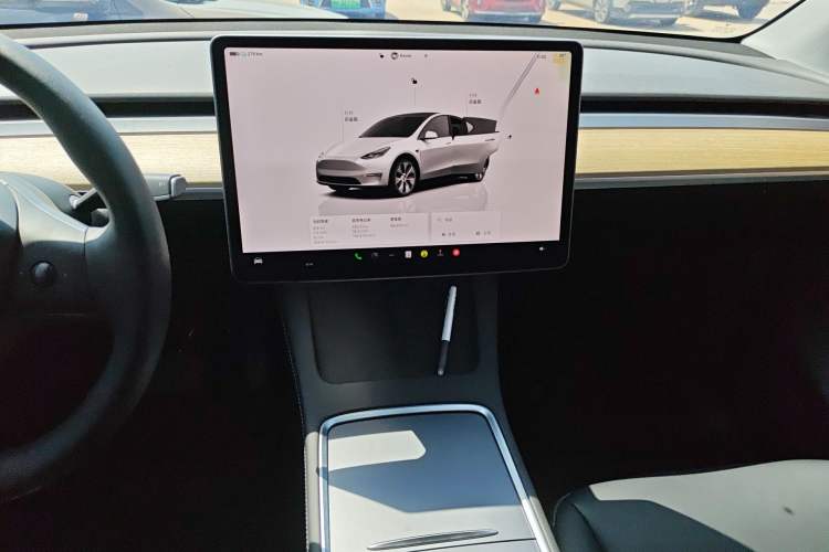 Used Tesla Model Y 2022 Revised Version Rear-Wheel Drive Audio And AC Panel