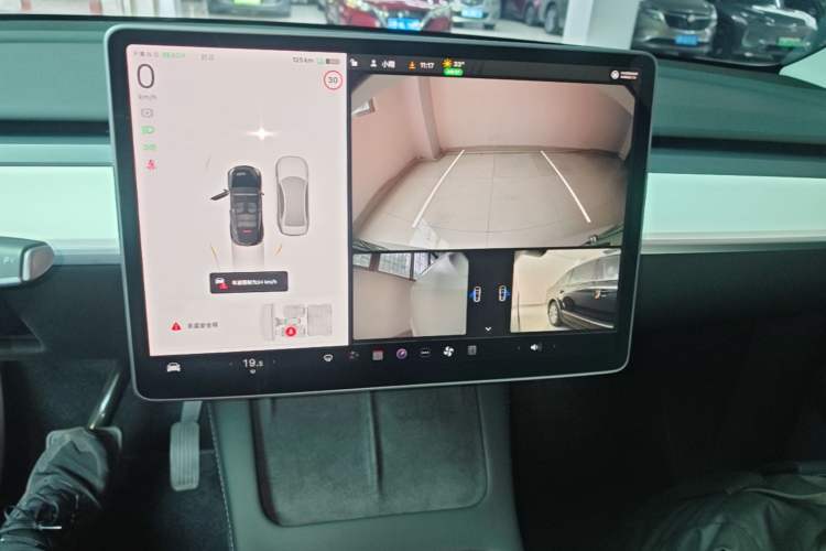Used Tesla Model Y 2022 Rear-Wheel-Drive Version Audio And AC Panel