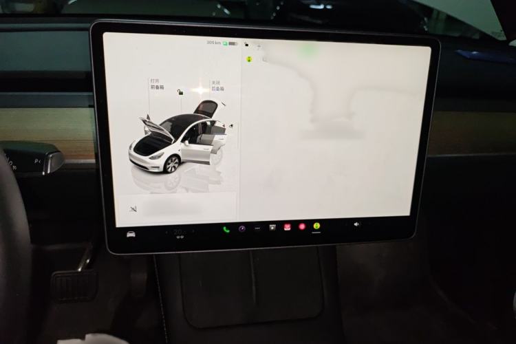 Used Tesla Model Y 2022 Rear-Wheel-Drive Version Audio And AC Panel