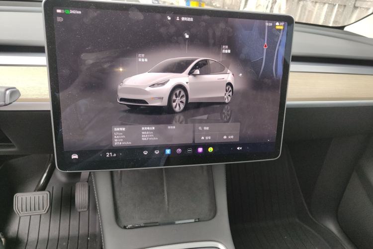 Used Tesla Model Y 2022 Revised Version Rear-Wheel Drive Audio And AC Panel