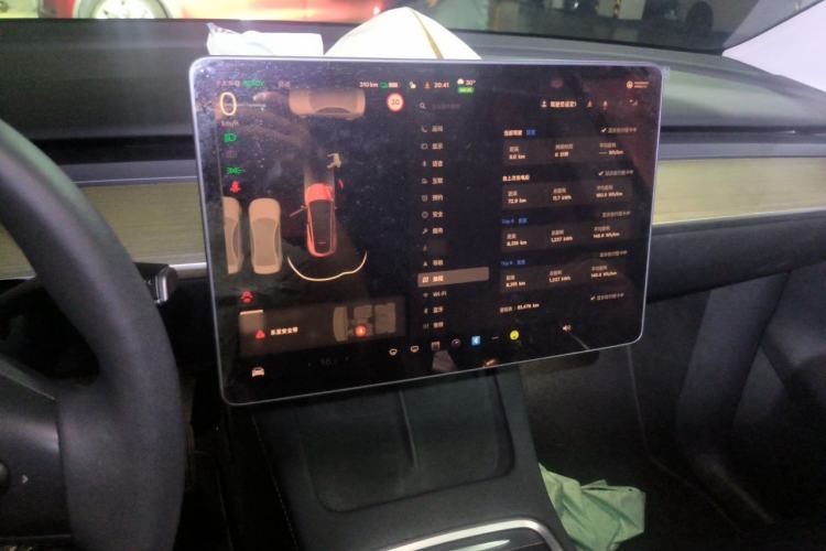 Used Tesla Model Y 2022 Rear-Wheel-Drive Version Audio And AC Panel
