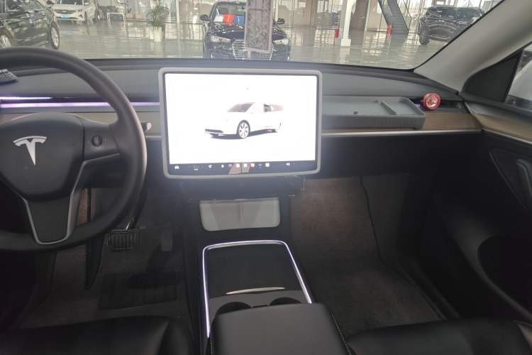 Used Tesla Model Y 2022 Revised Version Rear-Wheel Drive Audio And AC Panel