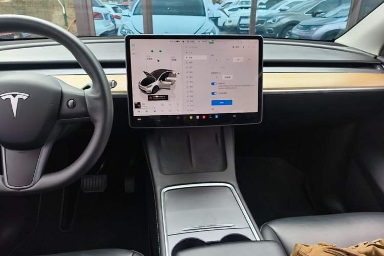 Used Tesla Model Y 2022 Rear-Wheel-Drive Version Audio And AC Panel