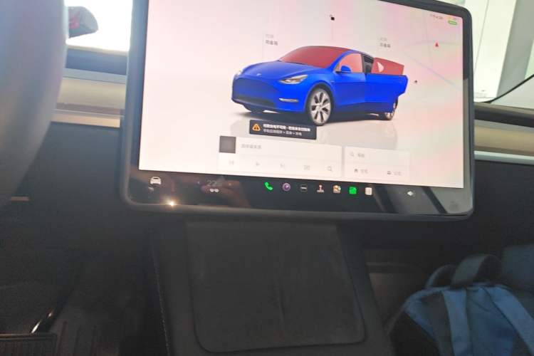 Used Tesla Model Y 2022 Rear-Wheel-Drive Version Audio And AC Panel