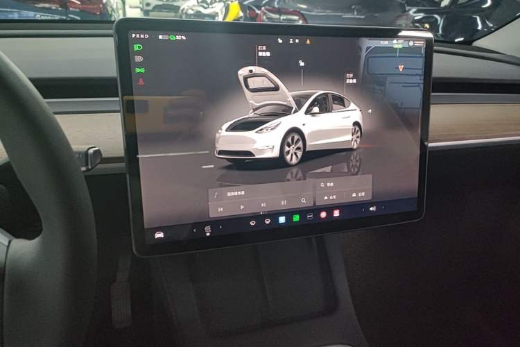 Used Tesla Model Y 2022 Rear-Wheel-Drive Version Audio And AC Panel