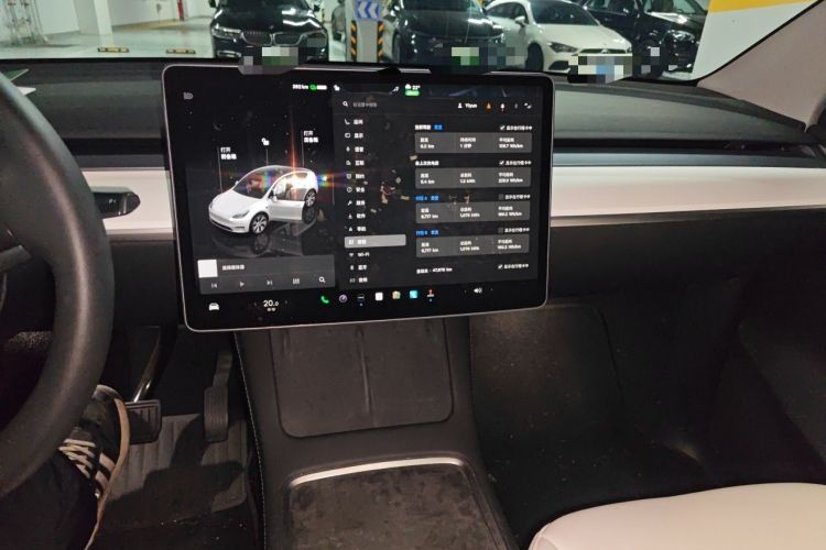 Used Tesla Model Y 2022 Rear-Wheel-Drive Version Audio And AC Panel