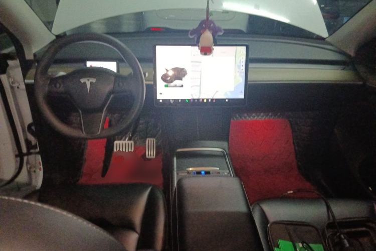 Used Tesla Model Y 2022 Performance High-Performance All-Wheel-Drive Version Center Console