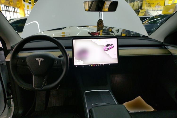 Used Tesla Model Y 2022 Revised Version Long-Range All-Wheel Drive Center Console