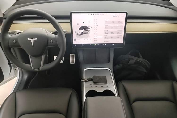 Used Tesla Model Y 2022 Performance High-Performance All-Wheel-Drive Version Center Console