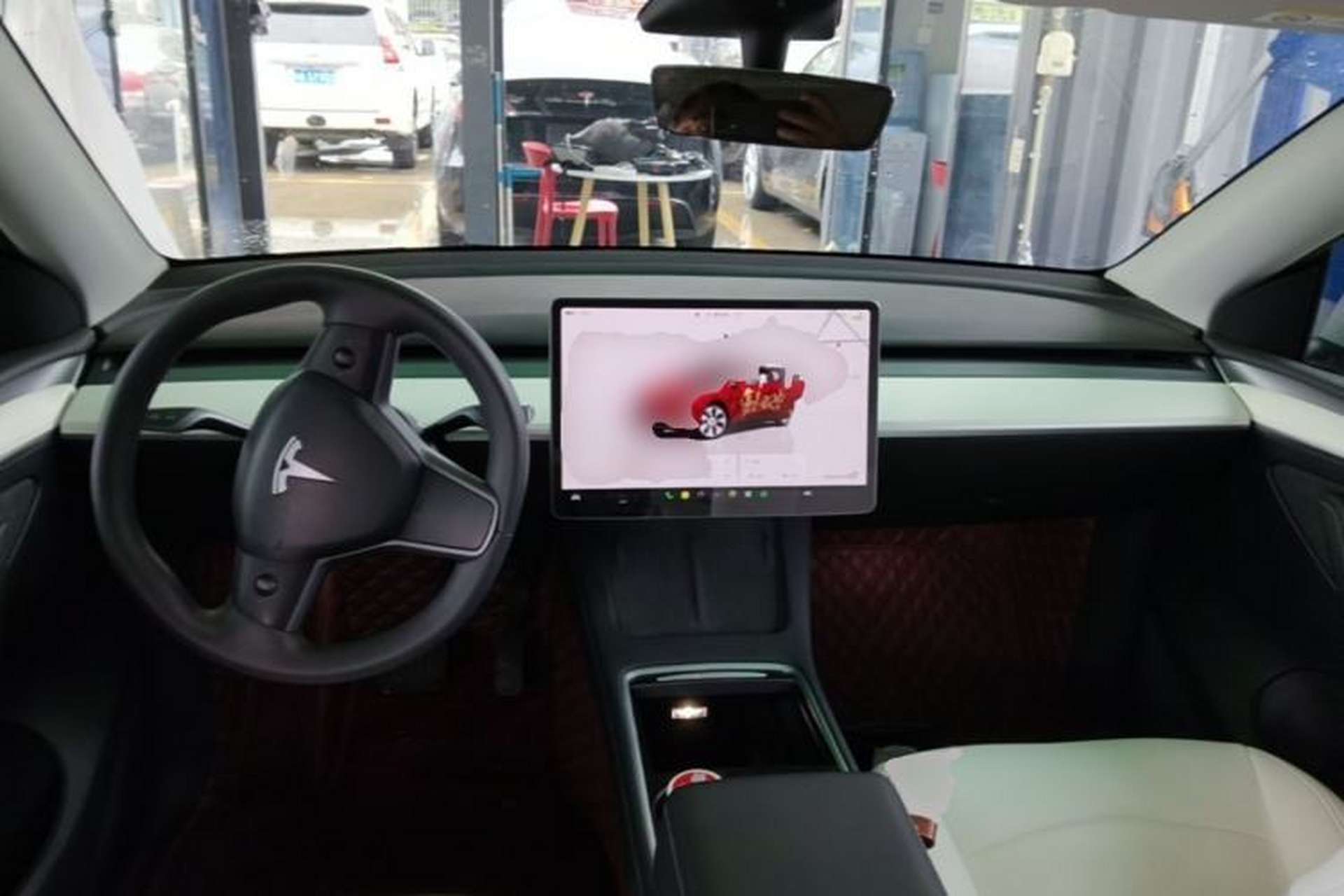 Used Tesla Model Y 2022 Revised Version Rear-Wheel Drive Center Console