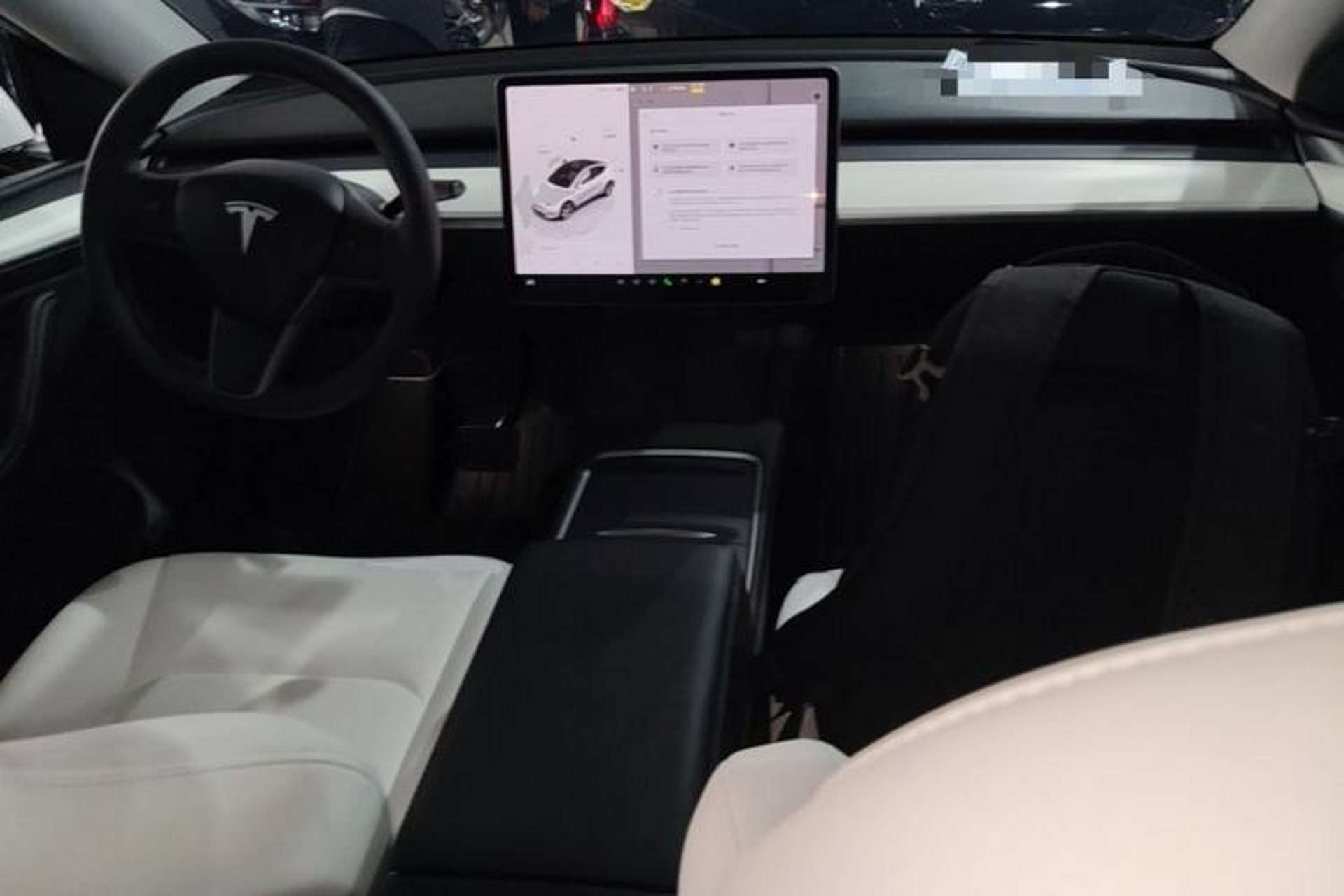 Used Tesla Model Y 2022 Revised Version Rear-Wheel Drive Center Console