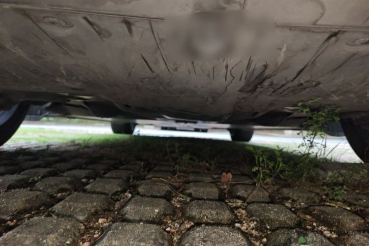 Used Tesla Model Y 2022 Long-Range All-Wheel-Drive Version Chassis Rear