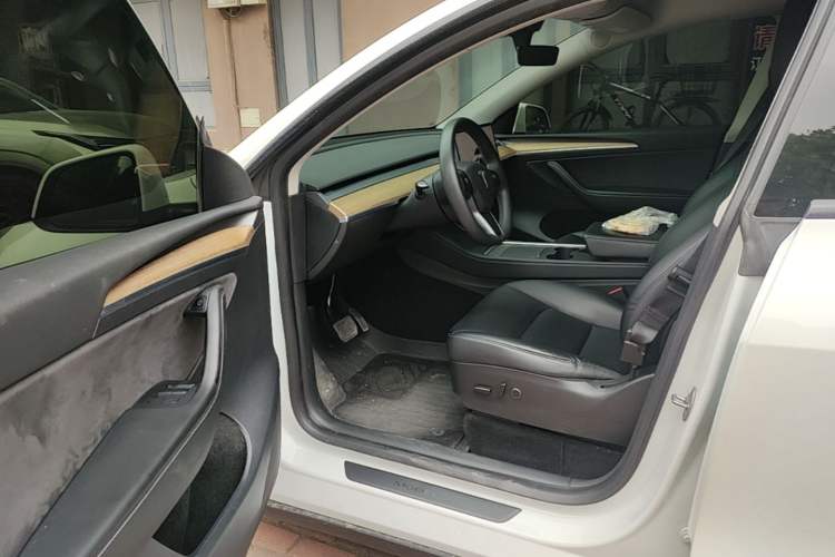 Used Tesla Model Y 2022 Long-Range All-Wheel-Drive Version Driver Seat