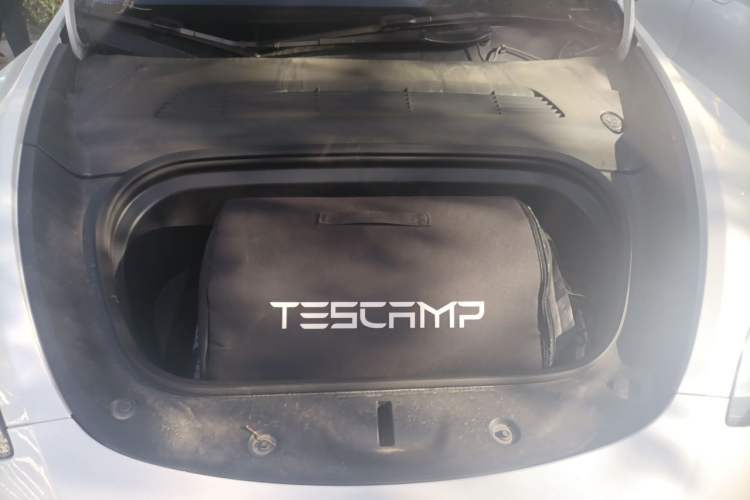 Used Tesla Model Y 2022 Revised Version Rear-Wheel Drive Engine Bay