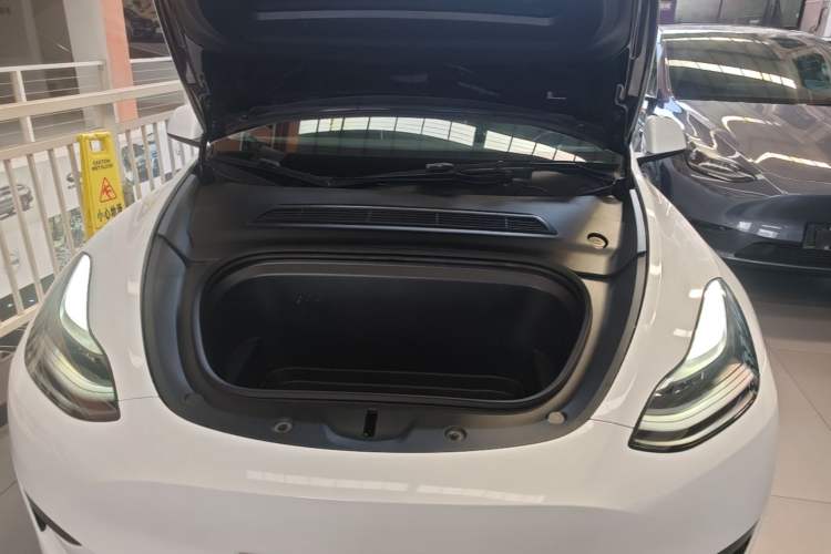 Used Tesla Model Y 2022 Revised Version Rear-Wheel Drive Engine Bay