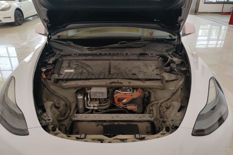 Used Tesla Model Y 2022 Revised Version Rear-Wheel Drive Engine Bay