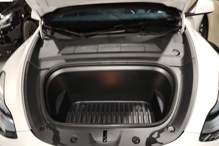 Used Tesla Model Y 2022 Revised Version Long-Range All-Wheel Drive Engine Bay