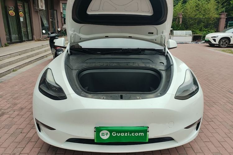 Used Tesla Model Y 2022 Long-Range All-Wheel-Drive Version Engine Bay