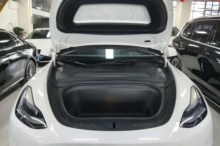 Used Tesla Model Y 2022 Revised Version Rear-Wheel Drive Engine Bay
