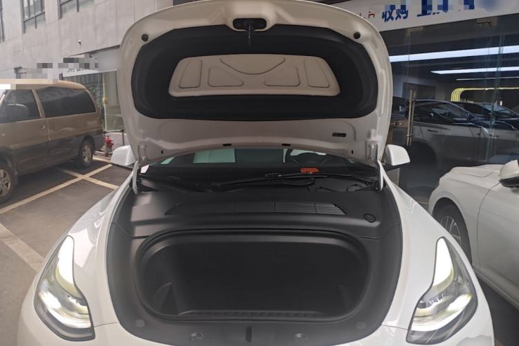 Used Tesla Model Y 2022 Long-Range All-Wheel-Drive Version Engine Bay