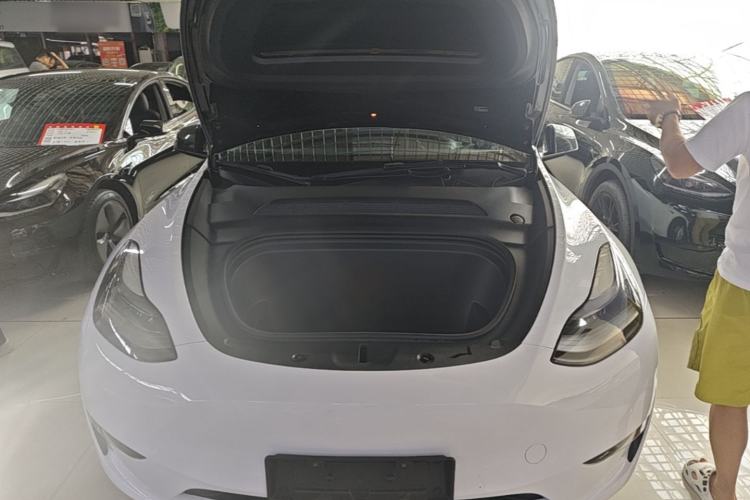 Used Tesla Model Y 2022 Long-Range All-Wheel-Drive Version Engine Bay