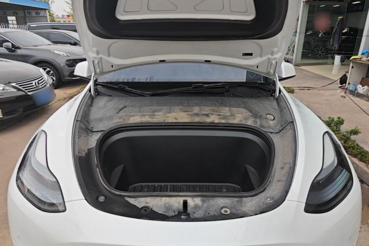 Used Tesla Model Y 2022 Revised Version Rear-Wheel Drive Engine Bay