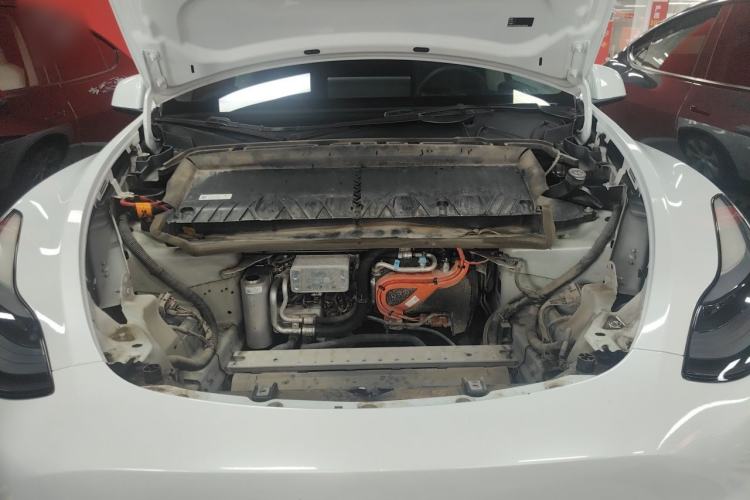 Used Tesla Model Y 2022 Revised Version Rear-Wheel Drive Engine Bay