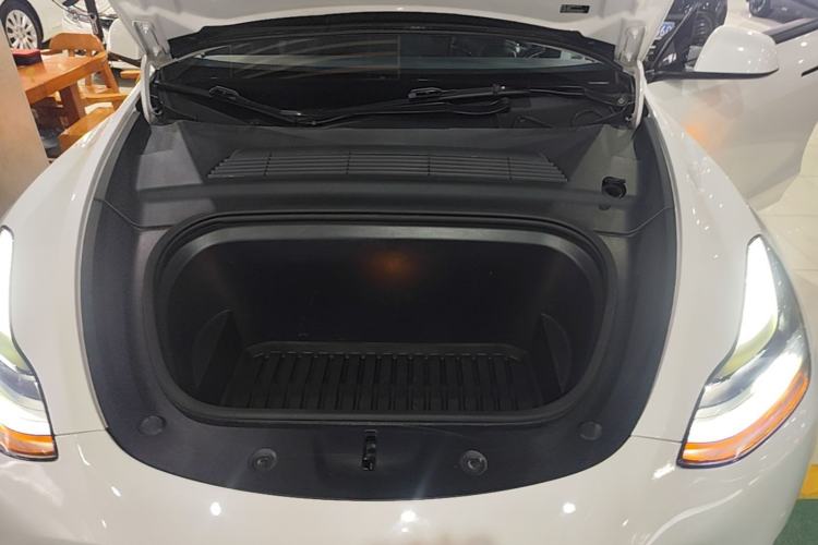 Used Tesla Model Y 2022 Long-Range All-Wheel-Drive Version Engine Bay