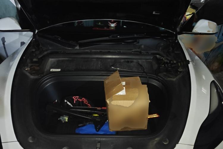 Used Tesla Model Y 2022 Rear-Wheel-Drive Version Engine Bay