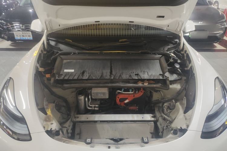 Used Tesla Model Y 2022 Revised Version Rear-Wheel Drive Engine Bay
