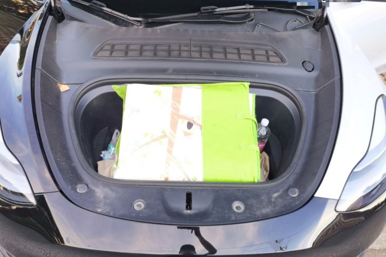 Used Tesla Model Y 2022 Revised Version Rear-Wheel Drive Engine Bay