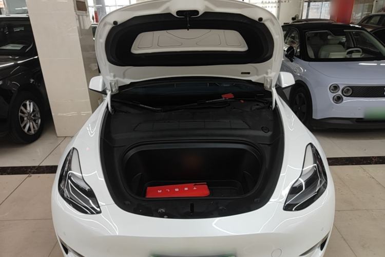 Used Tesla Model Y 2022 Long-Range All-Wheel-Drive Version Engine Bay
