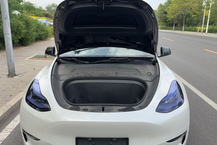 Used Tesla Model Y 2022 Revised Version Long-Range All-Wheel Drive Engine Bay