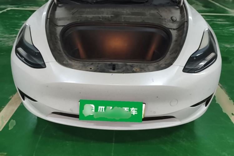 Used Tesla Model Y 2022 Revised Version Rear-Wheel Drive Engine Bay