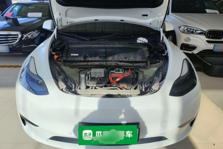 Used Tesla Model Y 2022 Revised Version Rear-Wheel Drive Engine Bay