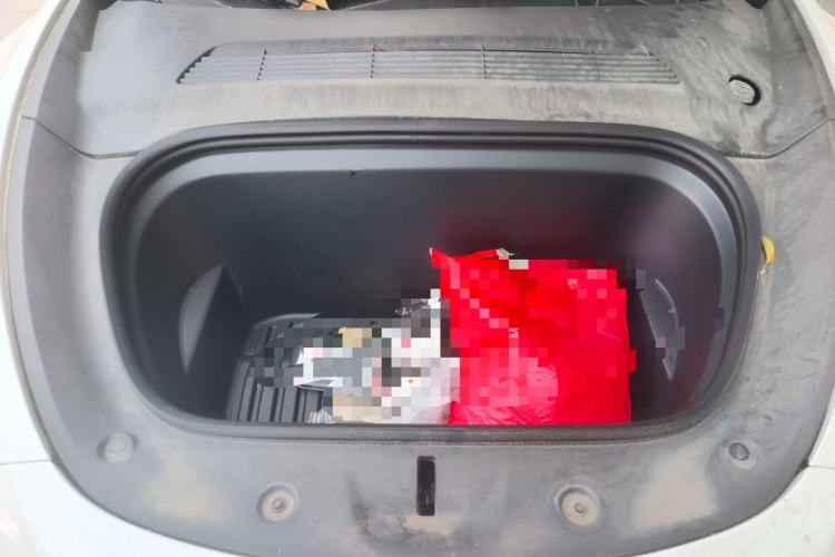 Used Tesla Model Y 2022 Revised Version Long-Range All-Wheel Drive Engine Bay