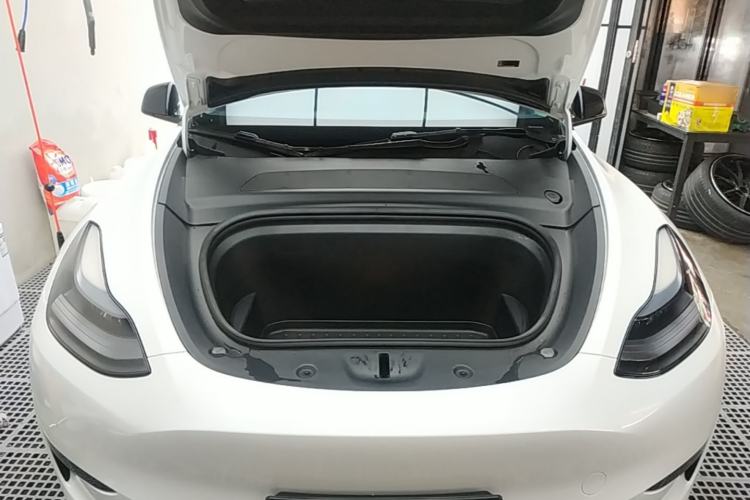 Used Tesla Model Y 2022 Revised Version Rear-Wheel Drive Engine Bay