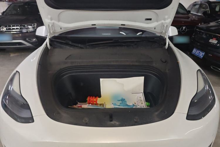 Used Tesla Model Y 2022 Revised Version Rear-Wheel Drive Engine Bay