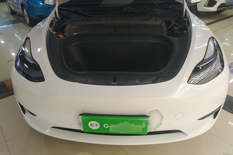 Used Tesla Model Y 2022 Rear-Wheel-Drive Version Engine Bay