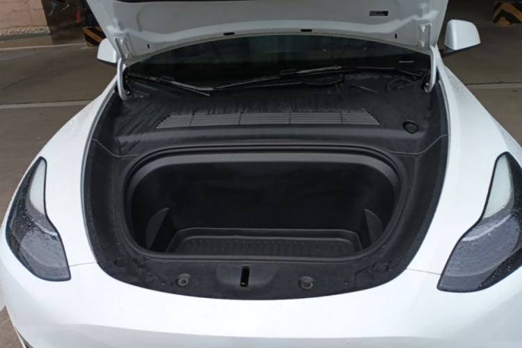 Used Tesla Model Y 2022 Long-Range All-Wheel-Drive Version Engine Bay