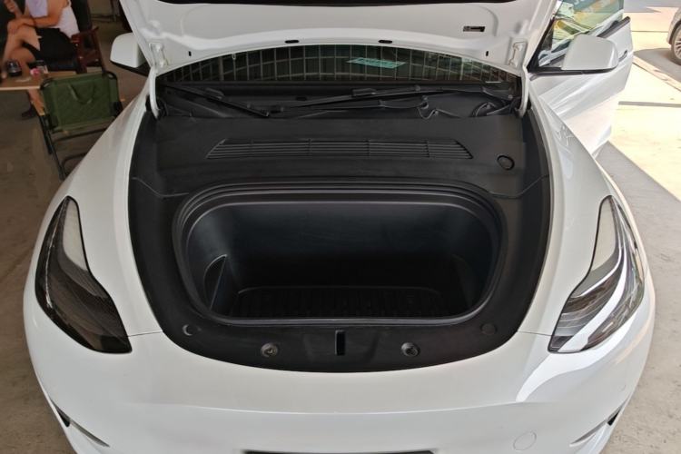 Used Tesla Model Y 2022 Revised Version Long-Range All-Wheel Drive Engine Bay